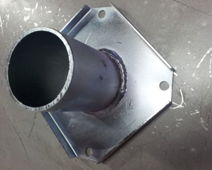 Set square flange 60 wz